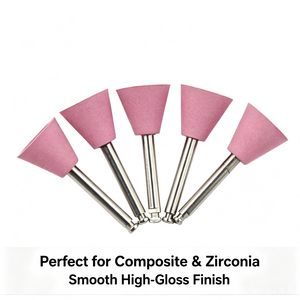 Fresas Dentales de Diamante RA/CA con Forma de Llama, Grano Medio, para Uso en Laboratorio con <span class=keywords><strong>Composite</strong></span> y Zirconia - Product Image 2