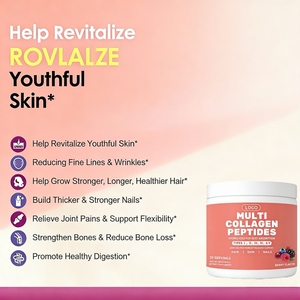 Poudre de suppléments protéinés multi-collagènes (types I, II, III, V) pour une <span class=keywords><strong>nutrition</strong></span> saine, antioxydante et éclaircissante pour la peau - Product Image 3