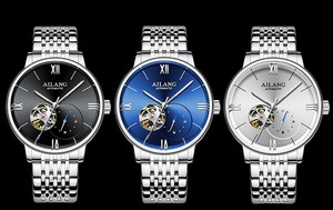 Reloj mecánico automático AILANG — Versión en inglés Introducción del producto Este es el AILANG 8621 automático ultrafino y hueco. - Product Image 5