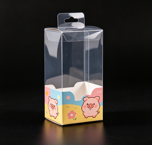 Caja de Embalaje Transparente al por Mayor, Contenedor de Plástico Plegable Rectangular Ligero - Product Image 1