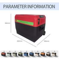 2025 desain baru 810WH perahu Power Bank dengan 30L kulkas mobil portabel Camping Power Station 810W 220V