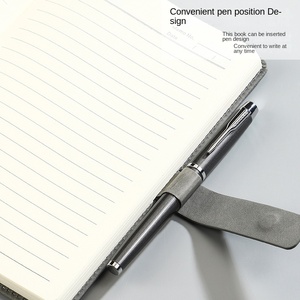 Bán buôn biểu tượng tùy chỉnh A5 Tạp Chí máy tính xách tay với 100 sheets bìa giấy Khóa cảm giác tốt PU Nhật Ký cho quà tặng - Product Image 5