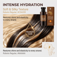 Shampooing et après-shampoing concentrés professionnels anti-pelliculaire et anti-chute de cheveux, sans sulfate, biologiques, à base de Chebe d'Afrique, marque distributeur