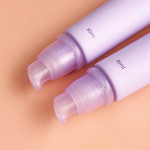 80ml tùy chỉnh bơm chân không bao bì ống kem chống nắng BB CC Kem mặt kem nền tảng container không có không khí bơm Ống - Product Image 5