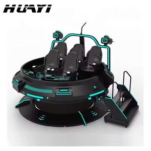 Chaise de simulation de vol UFO 9D VR 360° pour la maison et les sports de plein air, compatible avec 5 sièges, équipement PC et MR pour une expérience cinéma VR - Product Image 6