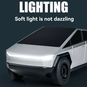 Coche de Control Remoto Cybertruck RC1:14 2024, Plateado, de Alta Velocidad, para Carretera, Regalo de Cumpleaños y Navidad para Niños, Juguete de Coche Todoterreno - Product Image 2