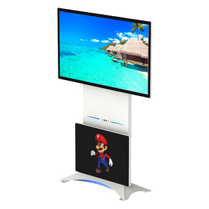 43 inch kỹ thuật số biển thiết bị cảm ứng tầng đứng quảng cáo 360 độ hiển thị xoay ngang kiosk - Product Image 3