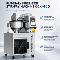 Robot de cuisine automatique, R&D de recettes, menus personnalisés, machine à faire sauter intelligente en acier inoxydable pour usage commercial