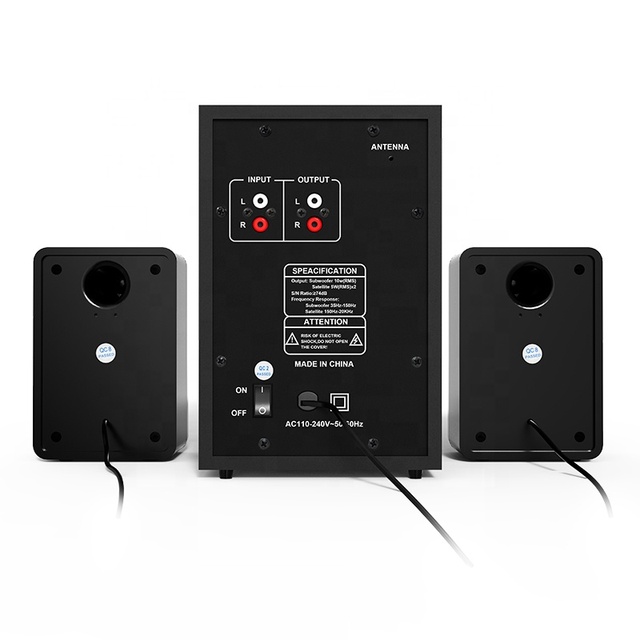 AUDMIC SP-2071 2.1 Multimedia Desktop Computer Professional Home Theater Speaker with for Bluetooth & Powerful Subwoofer