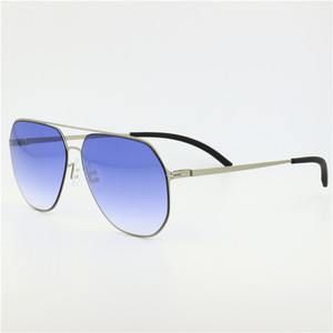 Gafas de Sol para hombre, gafas de sol ultraligeras de acero inoxidable para hombre Occhiali <span class=keywords><strong>Da</strong></span> Sole - Product Image 2