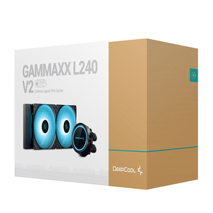 หม้อน้ำ DeepCool Water Element 240 V2 RGB สำหรับซีพียู Intel AMD ระบบระบายความร้อนด้วยน้ำ ขายดี พัดลมขนาด 240 มม. พร้อมปั๊มเงียบ - Product Image 2
