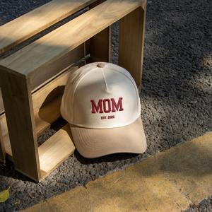 Nueva Gorra de Béisbol Acrílica de 5 Paneles, Estilo Americano, Deportiva, Transpirable, Impermeable, Ajustable, con Bordado de Dos Tonos - Product Image 2