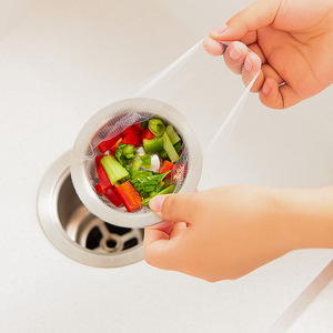 Disposable Sink Strainer Thickened 100 Pcs Pack For Food Scraps Drain Protection Kitchen Use - Product Image 1