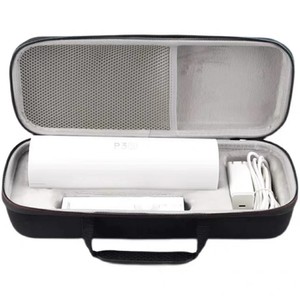 Étui de rangement EVA pour projecteur, appareil photo numérique, 2-3 compartiments, résistant aux chocs, noir - Product Image 2