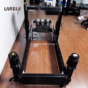 Simulador de vuelo VR de <span class=keywords><strong>4</strong></span> ejes, máquina de juego de conducción de cabina de carreras Sim de aluminio para entrenamiento al aire libre para Forza <span class=keywords><strong>Horizon</strong></span> 5 - Product Image 2