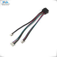Conector JST de Ambos Extremos SHR-04V-S, Arnés de Cables de 4 Pines, Conjunto de Cable SATA con Cubierta de PVC