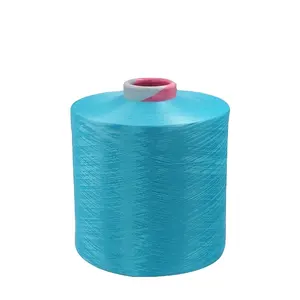 Fil DTY teint en polyester de haute qualité 75D/36F TBR fil de couleur personnalisé pour tissu à tricoter