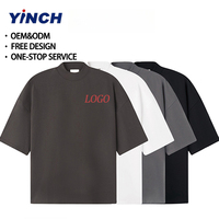 T-shirt Homme LAYENNE Personnalisé avec Logo, Coton 300g, Coupe Oversize, Promotionnel, Tendance, Idéal pour le Quotidien – Nouvelle Collection à Succès