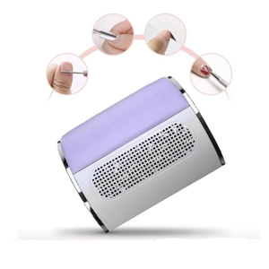 858-5 Colector de Polvo de Uñas Eléctrico Automático de 40W con Pantalla de Filtro de Escritorio, Almohadilla para Manos y Tres Ventiladores para Uso en Arte de Uñas - Product Image 2