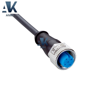 Connecteur industriel M12 Sick YF2A15-100UB5XLEAX 2095619 avec câble pour système PLC - Product Image 1