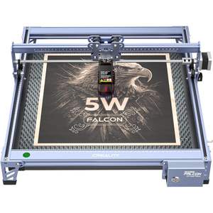 Grabador Láser Creality Falcon 5W, Cortador de Alta Precisión de 500x500 mm para Madera, Acrílico y Plástico - Product Image 1