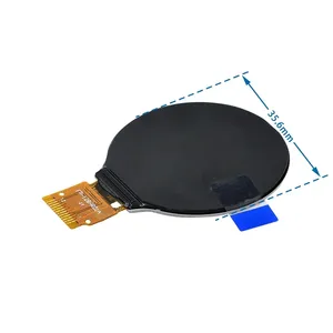 Module d'affichage LCD TFT rond de 1.28 pouces, RGB 240x240, pilote GC9A01, Interface SPI à 4 fils, PCB 240x240 pour Arduino - Product Image 3