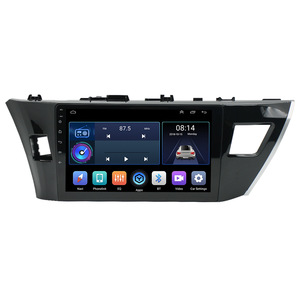 Radio Estéreo para Auto Android Auto Modelo B de 8 Núcleos y 2 Din para <span class=keywords><strong>Toyota</strong></span> <span class=keywords><strong>Corolla</strong></span> E170 E180 2014-2016, Radio Multimedia para Auto con Carplay y GPS - Product Image 1
