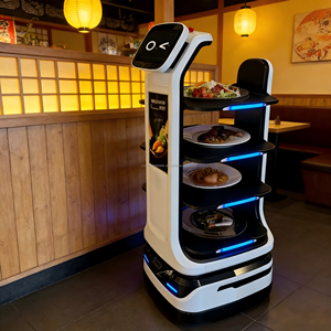 Robot de livraison <span class=keywords><strong>autonome</strong></span>, robot de livraison intérieur à conduite <span class=keywords><strong>autonome</strong></span>, Robint Ware House - Product Image 4