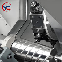 Tour CNC THL-620M à outillage actif de haute précision pour la fabrication de pièces de précision, équipement stable, machine-outil certifiée ISO