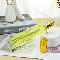 Bouteilles rechargeables en verre personnalisables classiques en 30ml, 50ml et 100ml-Bouteilles de parfum vides de forme haute et fine avec pompe