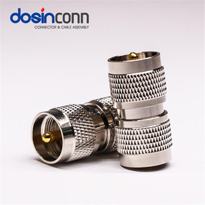 <strong>Uhf</strong> Antenna Splitter Rf Coaxial Adapter <strong>UHF</strong> Male to <strong>UHF</strong> Plug PL259 Nickel Plating Coaxial <strong>Connector</strong> 6Ghz - Product Image 3
