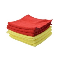 Chiffon en microfibre de haute qualité pour le nettoyage de la voiture Serviette absorbante à séchage rapide Technique tissée Serviette de séchage colorée multi-usages