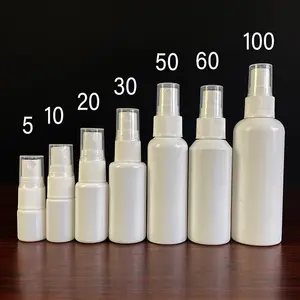 Großhandel Low MOQ Empty Mini 5ml 10ml 20ml 30ml 50ml 60ml 100ml Parfüm Fein nebel PET Kunststoff Sprüh flaschen