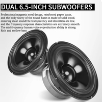 Enceinte colonne haut de gamme Niveau 2.0 pour salon, trois voies, passive, Hi-Fi, sur pied, en bois, pour système stéréo domestique