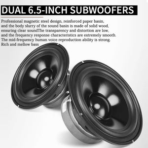 ลำโพง2.0ระดับหอคอยไฮเอนด์ด้านหน้าห้องนั่งเล่นสามความถี่แบบพาสซีฟ HIFI ประเภทลำโพงไม้บ้าน - Product Image 5