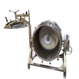 Chất lượng cao thương mại áp lực cao thép không gỉ nấu ăn nồi 50L không gỉ Áo khoác hơi nước nồi - Product Image 1