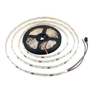 Ws12v WS2811 60LED/m SMD Strip LED warna putih lampu Strip LED mengalir air