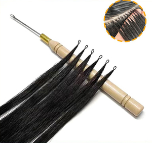 ต่อผมแบบขนนกที่มองไม่เห็น ทำจากผมแท้ ไม่ทำลายเส้น<span class=keywords><strong>ผม</strong></span>ธรรมชาติ ถอดออกง่าย - Product Image 1