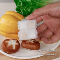 Conteneurs de stockage de cuisine Split Grid Food Sealed Bottle Boîte de stockage de marchandises sèches