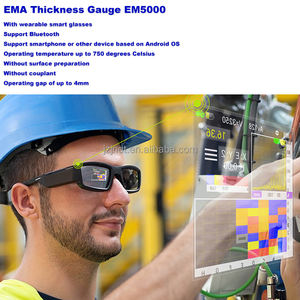 Medidor de Espessura Ultrassônico Eletromagnético Portátil JZJR5000 para Detecção de Corrosão com Proteção IP67 e Alta Precisão – 3 Anos de Garantia - Product Image 6