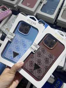 Cổ Điển Thiết Kế Da Trường Hợp Đối Với iPhone 17 15 12 Pro Max Đơn Giản Thời Trang Đầy Đủ Chống Sốc Bảo Vệ Bìa Cho 16 Pro Max - Product Image 5