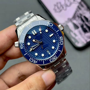 Reloj Mecánico Automático de Buceo de Lujo Personalizado de la Mejor Calidad, 42 mm, Fibra de Carbono Verde, Cristal de Titanio, Luminoso, 3 BAR, Hangzhou Nuevo - Product Image 5