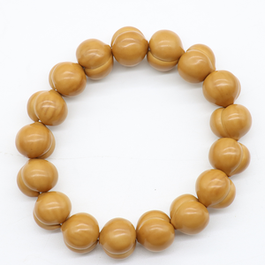 Bracelet populaire en forme de cœur, en noix de singe à surface lisse, perles bouddhistes, simple <span class=keywords><strong>brin</strong></span>, pour hommes et femmes, jouet, perles de prière - Product Image 3