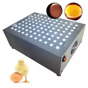 Máquina de puesta de huevos de pollo fertilizado LED de alta calidad/Comprobador de huevos/Probador automático de velas de huevos Luces de velas