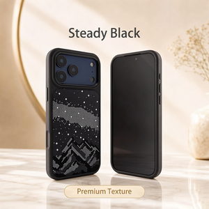 Cover Protettiva Opaca Anti-Caduta per <span class=keywords><strong>iPhone</strong></span> 17 Pro Max con Stampa Fashion Dot Mountain Star Gild - Product Image 5
