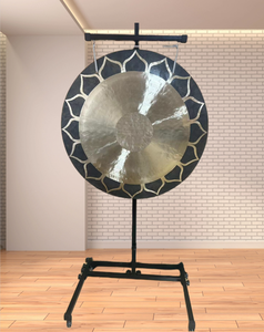 <span class=keywords><strong>34</strong></span> pouces 85cm Lotus vent gong fait à la main vent Gong pour son guérisseur et méditation - Product Image 2