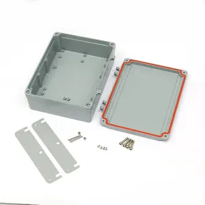 Caja de aluminio fundido a presión IP66, caja de conexiones impermeable para exteriores, caja de distribución inteligente eléctrica