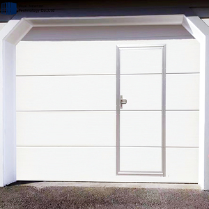 NEWTON <span class=keywords><strong>Porte</strong></span> de <span class=keywords><strong>garage</strong></span> sectionnelle industrielle insonorisée en aluminium pour deux voitures et portes piétonnes <span class=keywords><strong>Porte</strong></span> de <span class=keywords><strong>garage</strong></span> pour maison résidentielle - Product Image 6