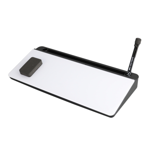 Bureaublad Glas Wit Bord Met Organizer Glas Droog Wisbord Met Opslag - Product Image 1