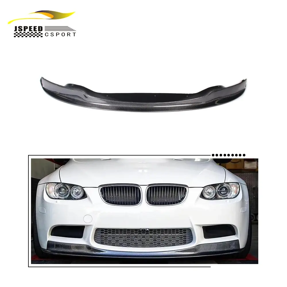 Spoiler anteriore in fibra di carbonio per BMW E90 E92 E93 M3 05-11